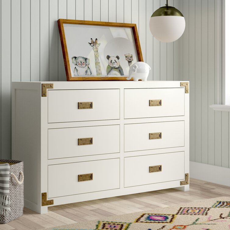 Sumitra 6 store drawer double dresser